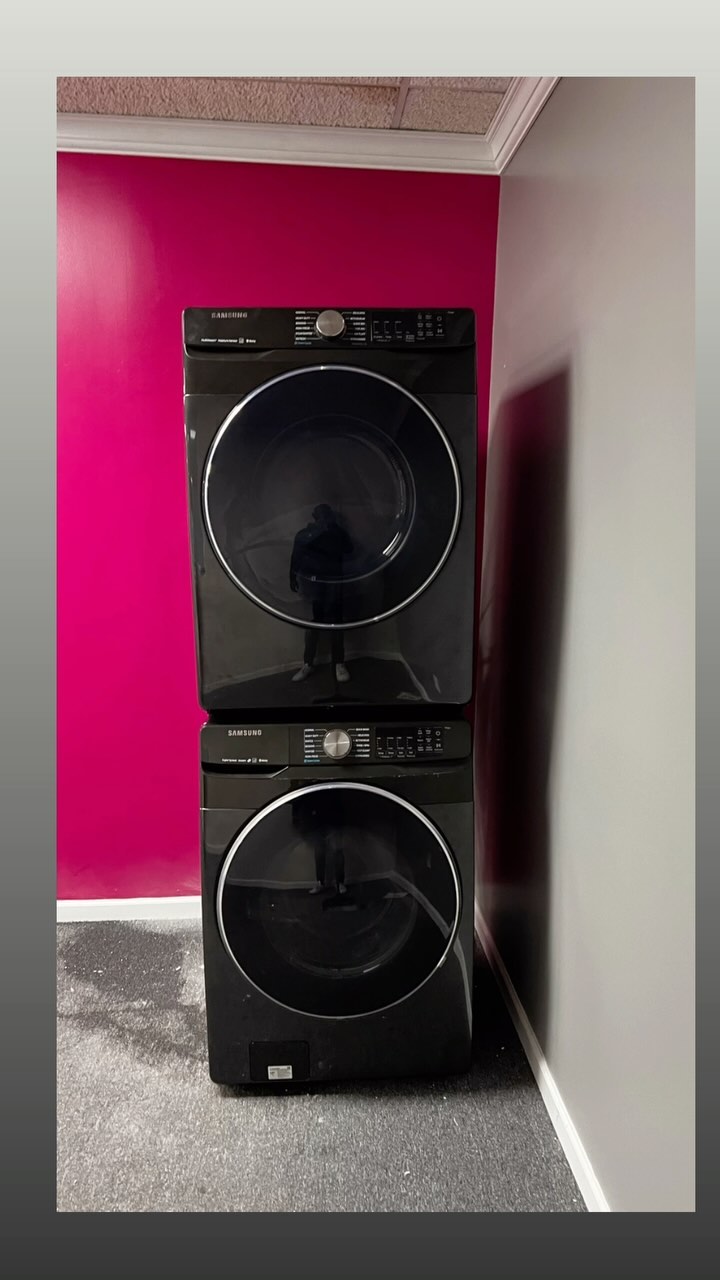 Washer and dryer installation